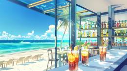 リゾー島カフェテラス