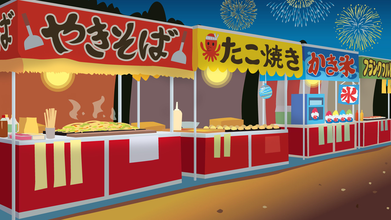  リゾー島屋台村