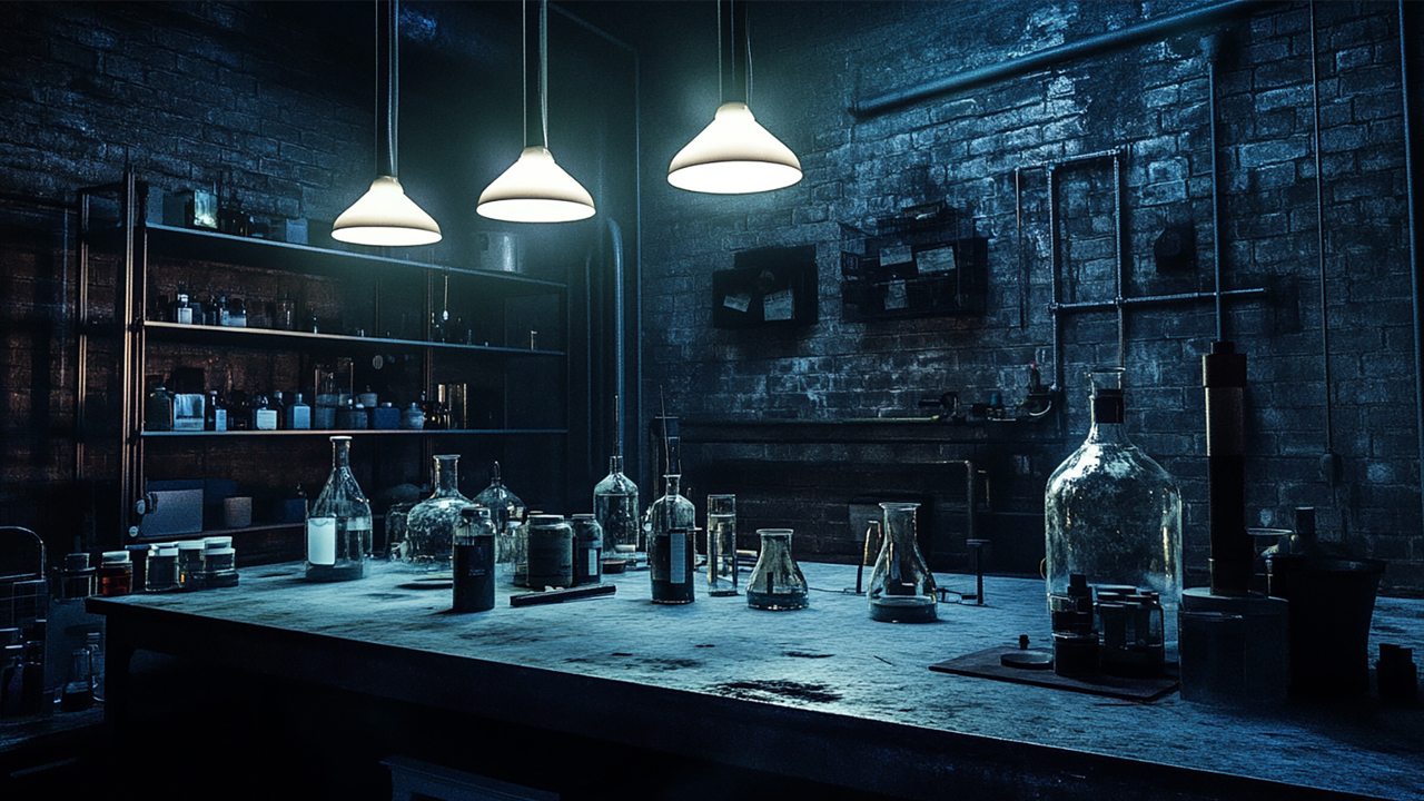  禁断の地下実験室